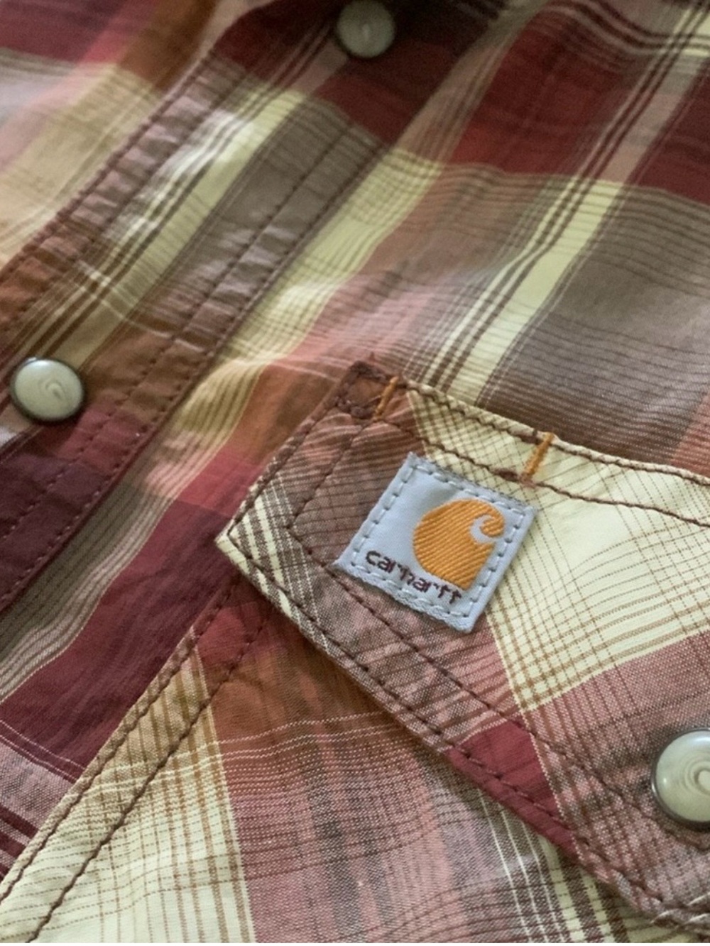 Carhartt Rugged Flex Relaxed Fit
Long- Sleeves Snap-Front Plaid Shirt - Picture 8 of 8